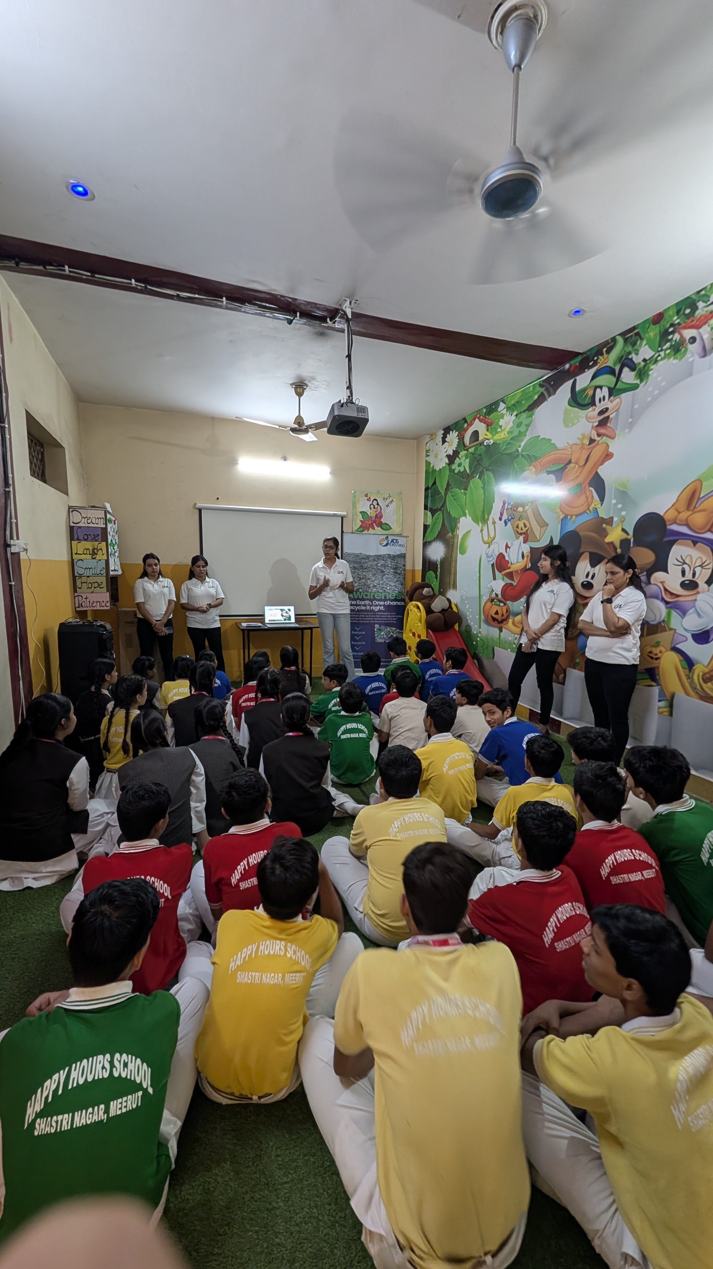 Environmental awareness program by ADS Enviro Group - Recycling education and waste management training session 9