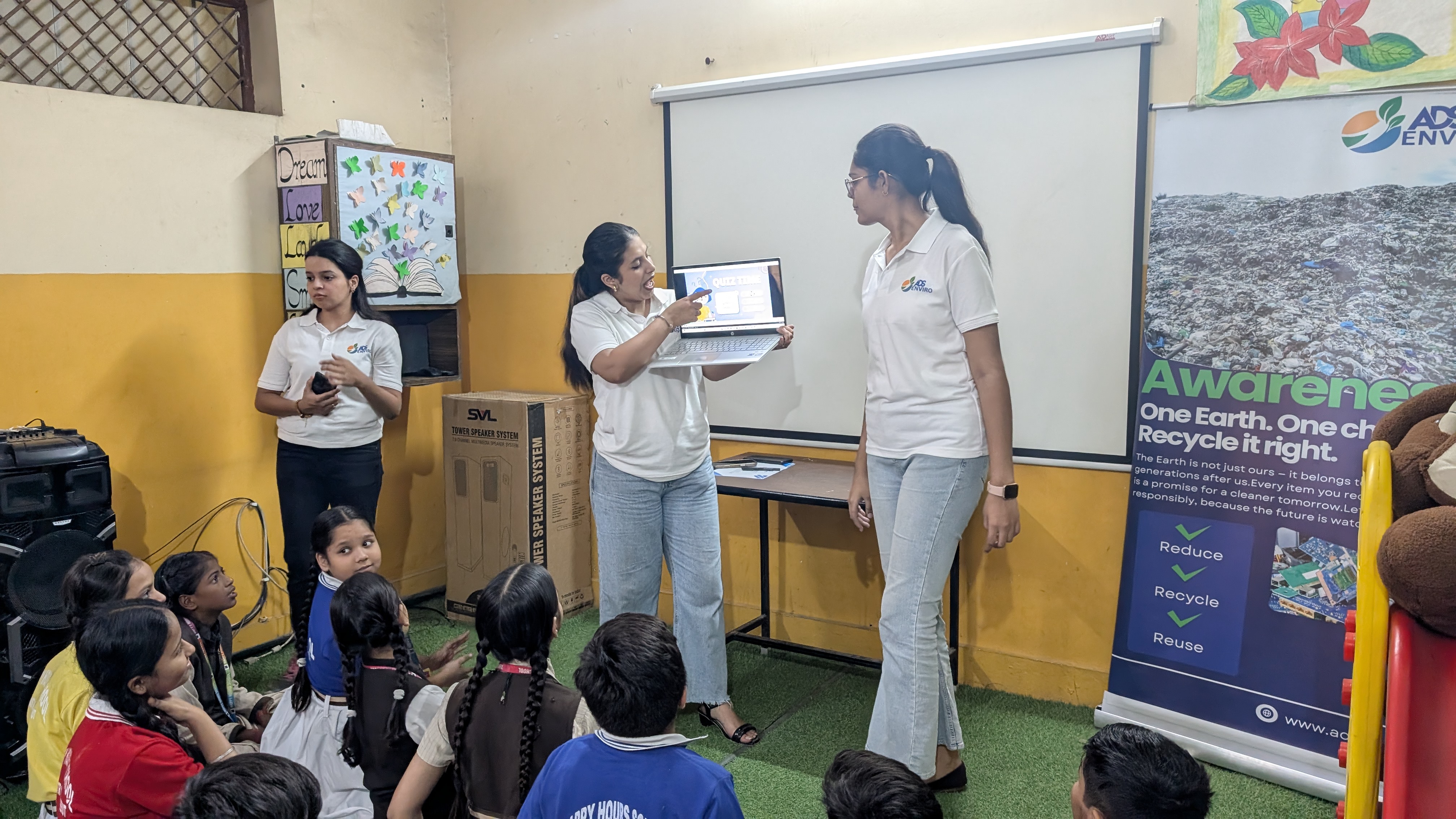 Environmental awareness program by ADS Enviro Group - Recycling education and waste management training session 10